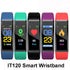 Bluetooth ID115 PLUS Pedometer Wristband Bracelet Heart Rate Running Step Calorie Tracker LCD Wristband Pedometer