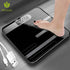 Mrosaa Bathroom Body Floor Scales Glass Smart Electronic Scales USB Charging LCD Display Body Weighing Digital Body Weight Scale