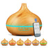 550ml Aroma Air Humidifier Essential Oil Diffuser  Aromatherapy Electric Ultrasonic cool Mist Maker for Home Remote Control
