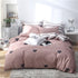 Tropical Leaf Plaids Geometric 4pcs Bed Cover Set Cartoon Duvet Cover Bed Sheets And Pillowcases Comforter Bedding Set 61001