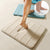 1pc Coral Velvet Memory Foam Bath Mat Non-Slip Bathroom Mat Carpet Vertical Stripes Bathroom Accessories Dropshipping 2019
