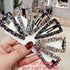 Fashion Girl Hair Claw Geometric Imitation Pearl Hairpin Crab Retro Heart Shape Crystal Hair Clips Hair Accessories For Women