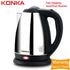 KONKA 1.8L Electric Kettle Stainless Steel 1500W Portable Travel Water Boiler Pot Sonifer