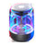 Wireless Bluetooth speaker subwoofer portable colorful lights crystal glass blue tooth speaker wireless speaker Christmas gifts