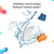 Intelligent care Portable Washing Machine Travel Mini USB Ultrasonic Laundry Washer For Underwear Socks Pro