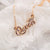 SHUANGR Luxury Gold-Color Queen Crown Chain Necklace Zircon Crystal Necklace Women Fashion Jewelry Birthday Present
