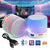 LED Portable Mini Wireless Bluetooth Speakers with TF USB FM Mic Blue Tooth Music for Phone IPhone Tablets Blutooth Receiver