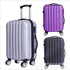 20"24" Carry-on Suitcase with Wheels Unisex Pink Luggage Travel Bag Trolley Bags Children's Suitcases