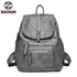 2018 Women Backpack high quality Leather  Fashion school Backpacks Female Feminine Casual Large Capacity Vintage Shoulder Bags