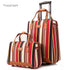Travel Belt 20 inch oxford Rolling Luggage set Spinner Women Brand Suitcase Wheels stripe Carry On Travel Bags